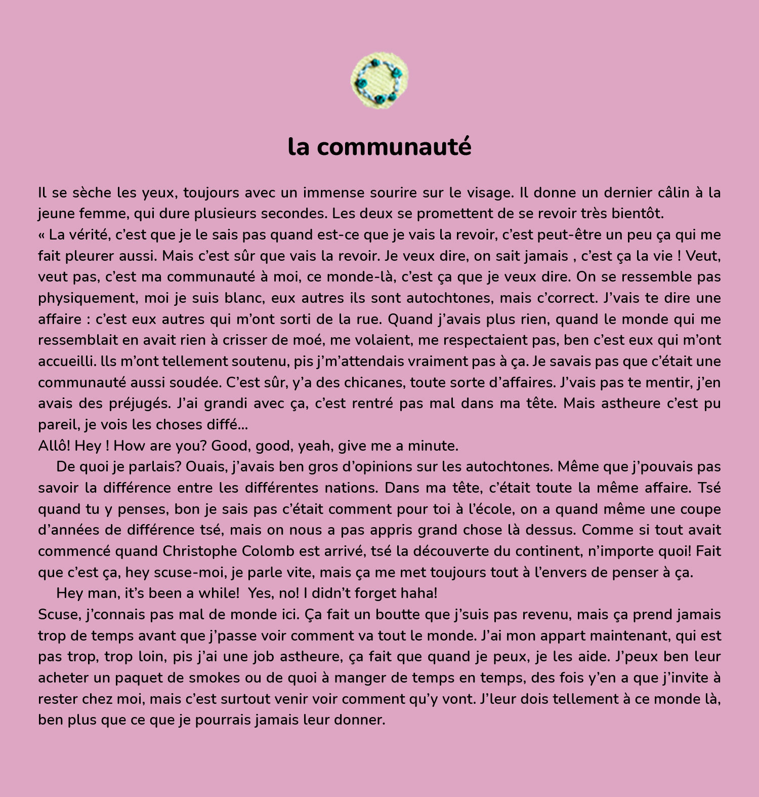 La communauté