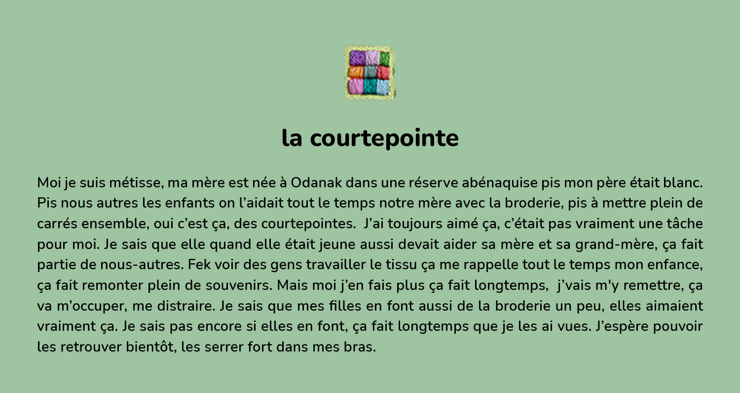 La courtepointe