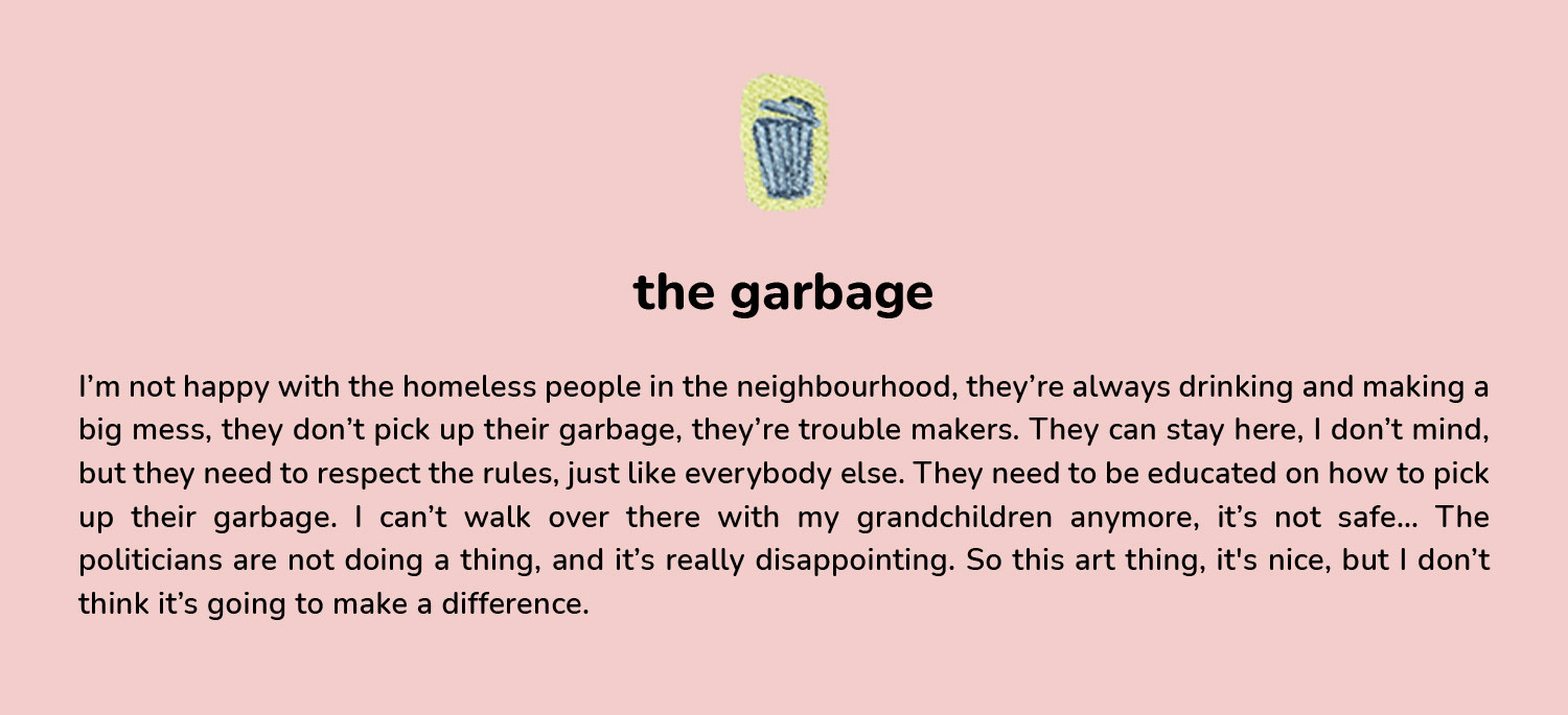 The garbage