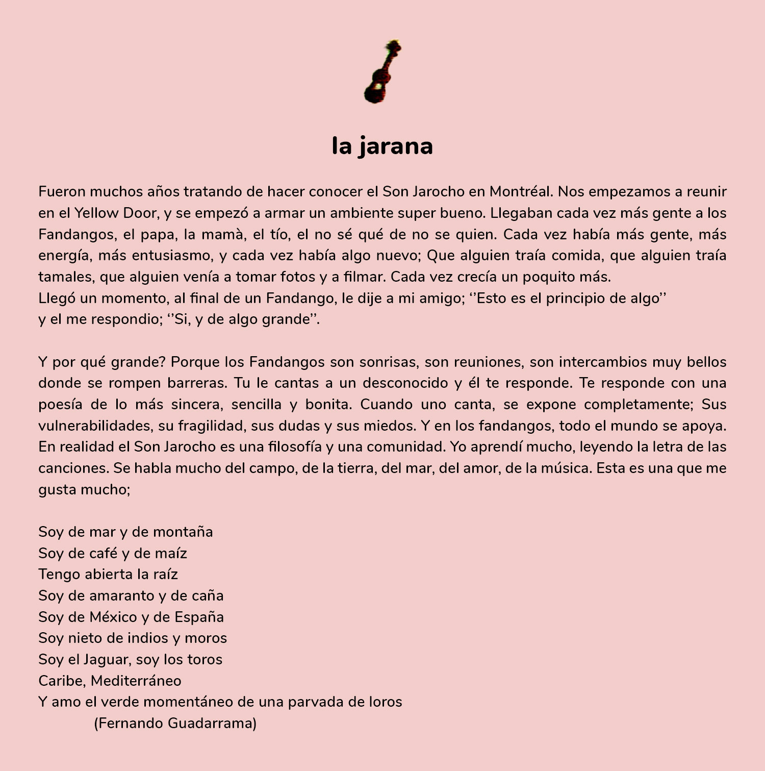 La jarana